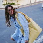 Taška STUDIO NOOS Butter Yellow Textured Puffy | Lavly.cz
