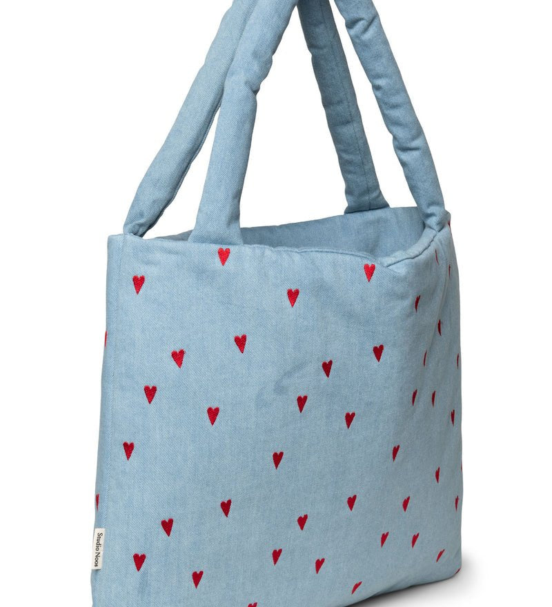 Taška STUDIO NOOS Denim Hearts | Stylové doplňky pro děti a ženy | Lavly.cz