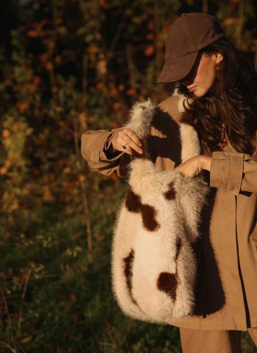 Taška STUDIO NOOS Holy Cow Faux Fur | Stylové doplňky pro děti a ženy | Lavly.cz