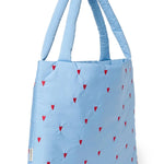 Taška STUDIO NOOS Light Blue Hearts Puffy | Lavly.cz