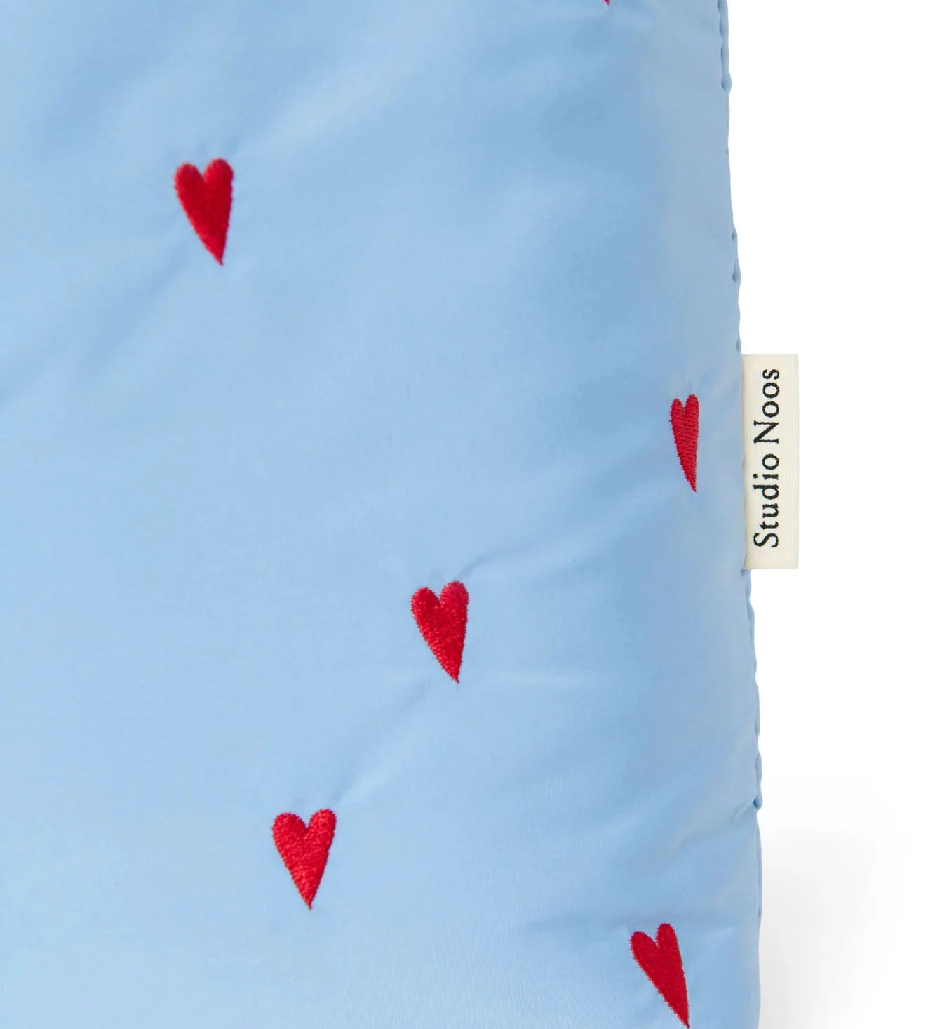 Taška STUDIO NOOS Light Blue Hearts Puffy | Lavly.cz