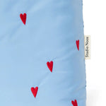 Taška STUDIO NOOS Light Blue Hearts Puffy | Lavly.cz