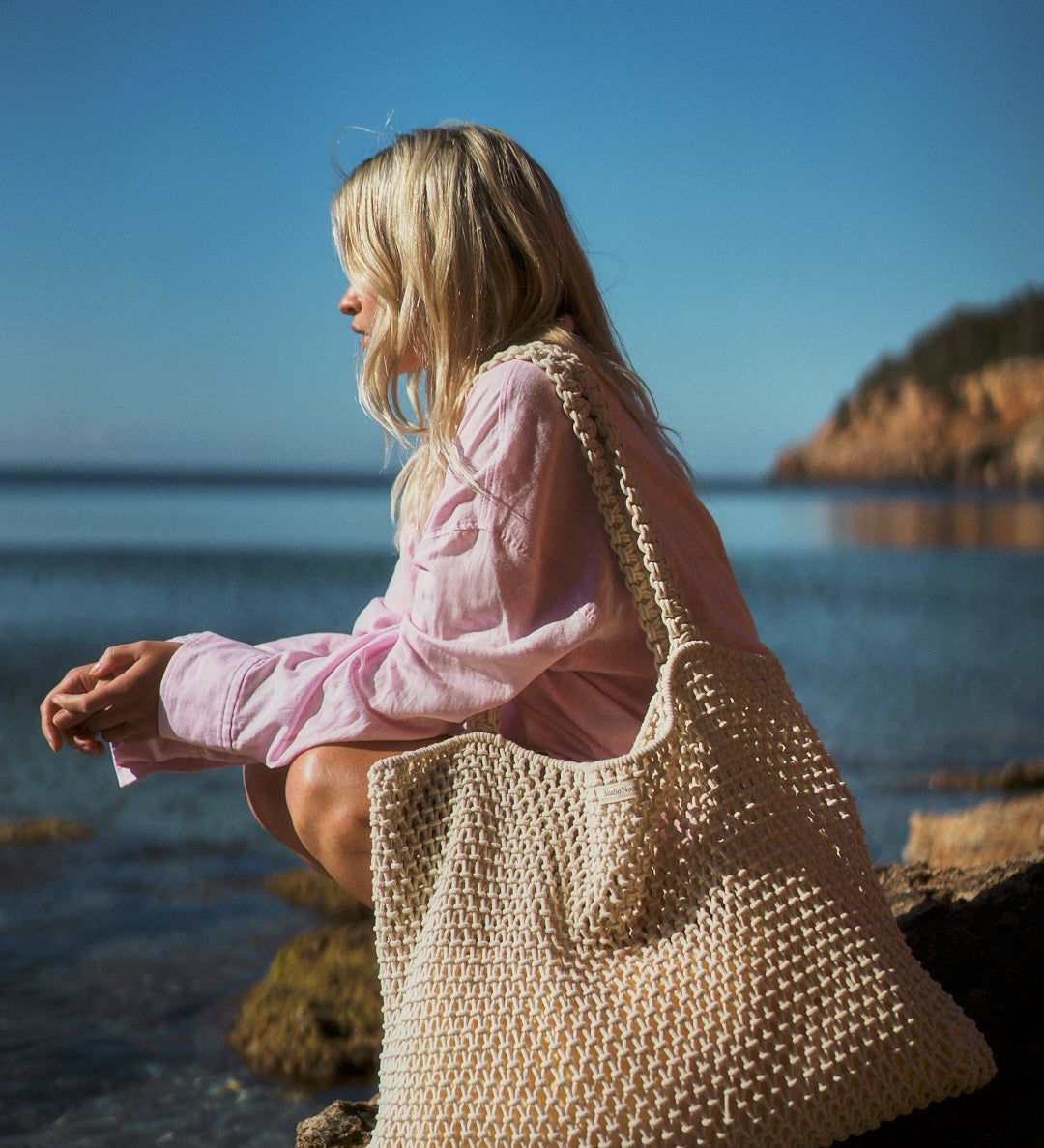 Taška STUDIO NOOS Macrame Natural | Stylové doplňky pro děti a ženy | Lavly.cz