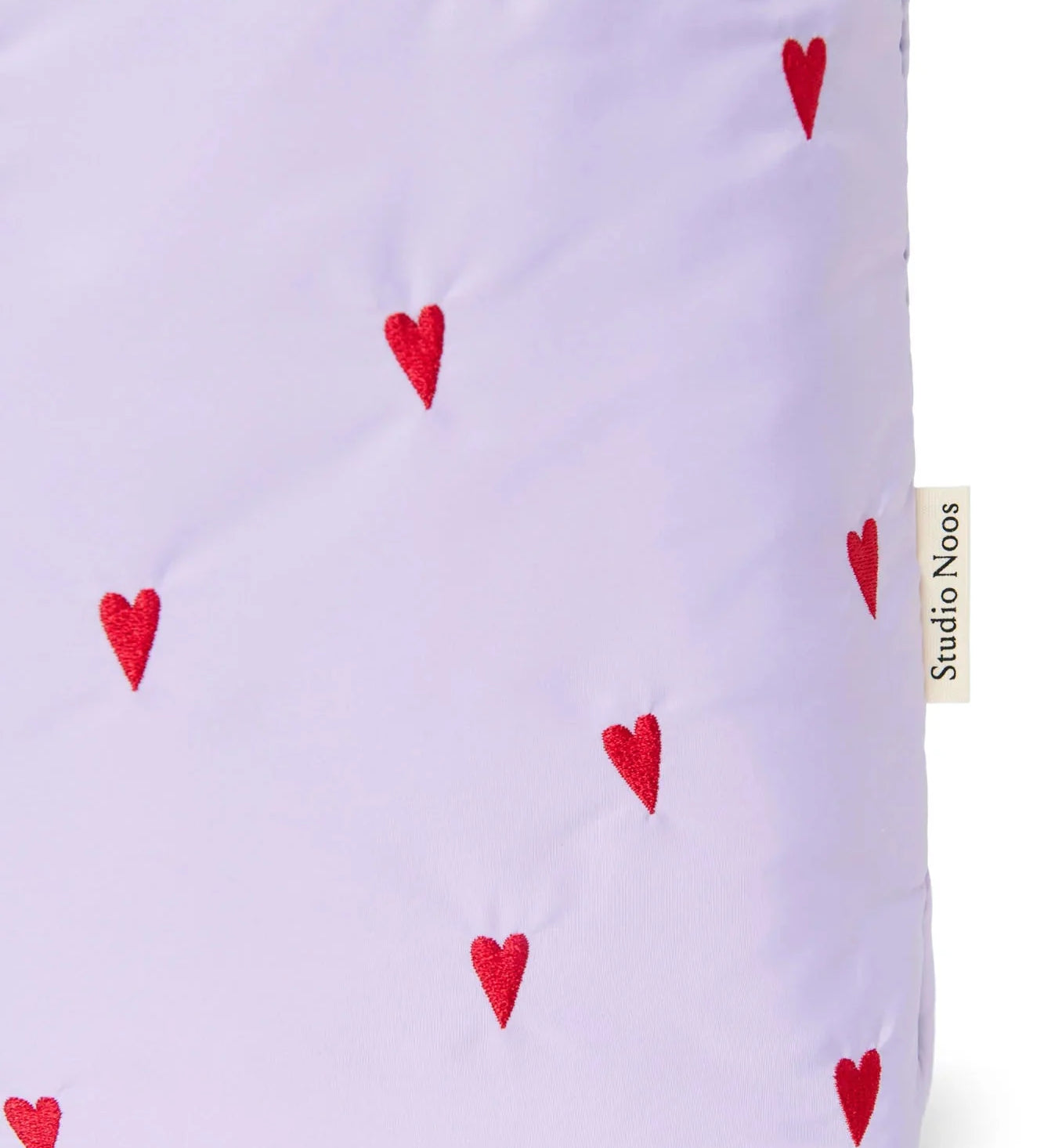 Taška STUDIO NOOS Purple Hearts Puffy | Lavly.cz