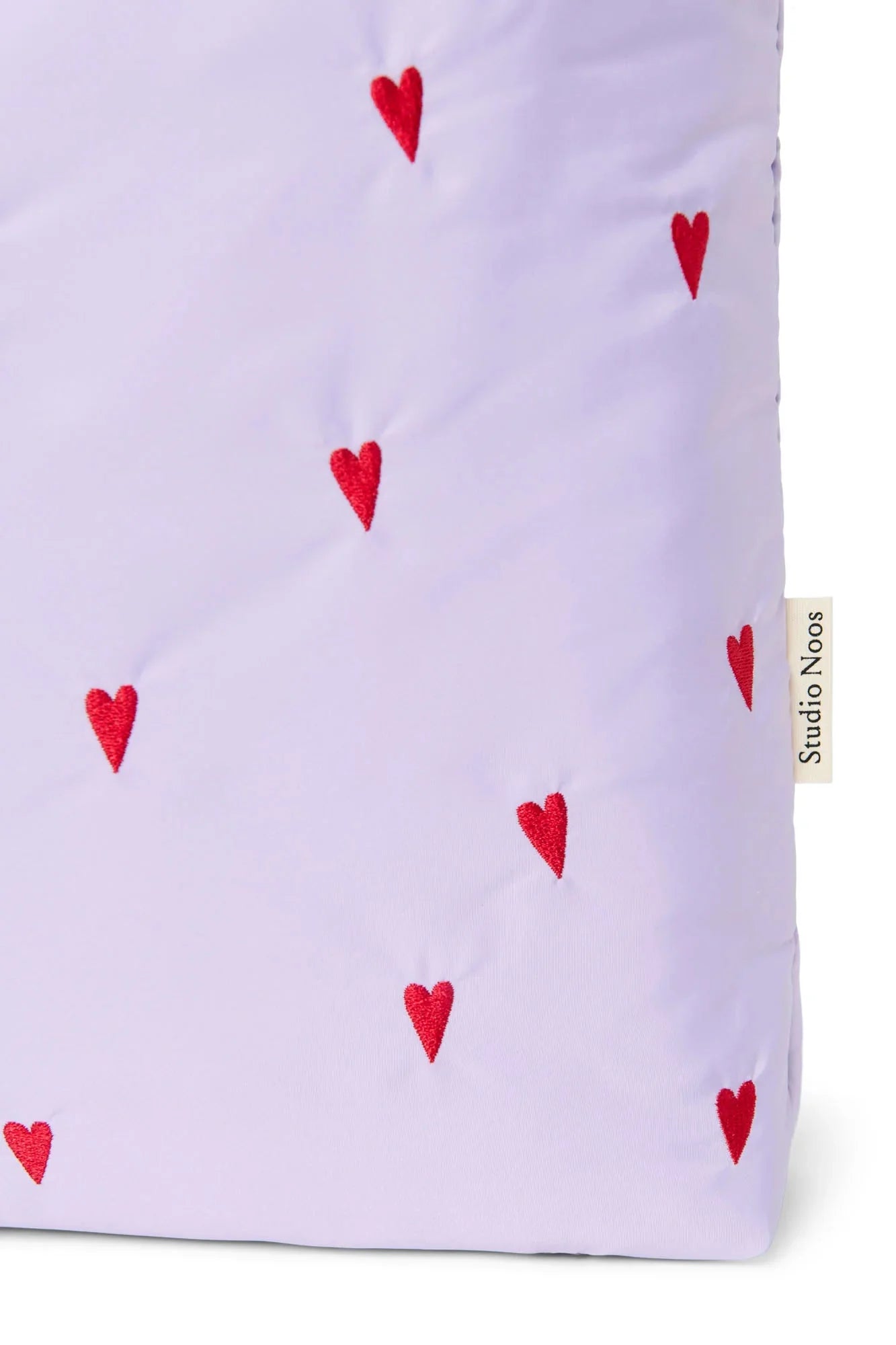 Taška STUDIO NOOS Purple Hearts Puffy | Lavly.cz