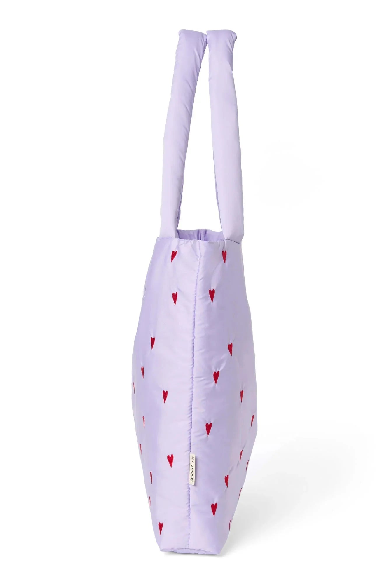 Taška STUDIO NOOS Purple Hearts Puffy | Lavly.cz