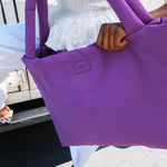 Taška STUDIO NOOS Purple Textured Puffy | Lavly.cz