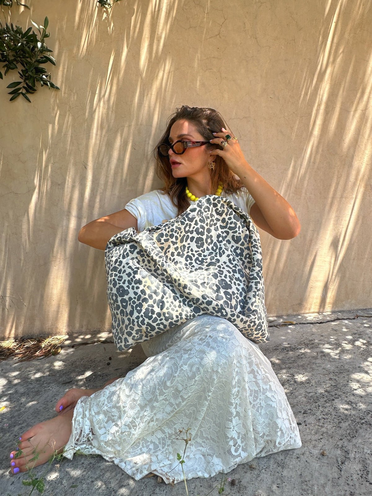 Taška STUDIO NOOS Soft Cotton Leopard | Stylové doplňky pro děti a ženy | Lavly.cz