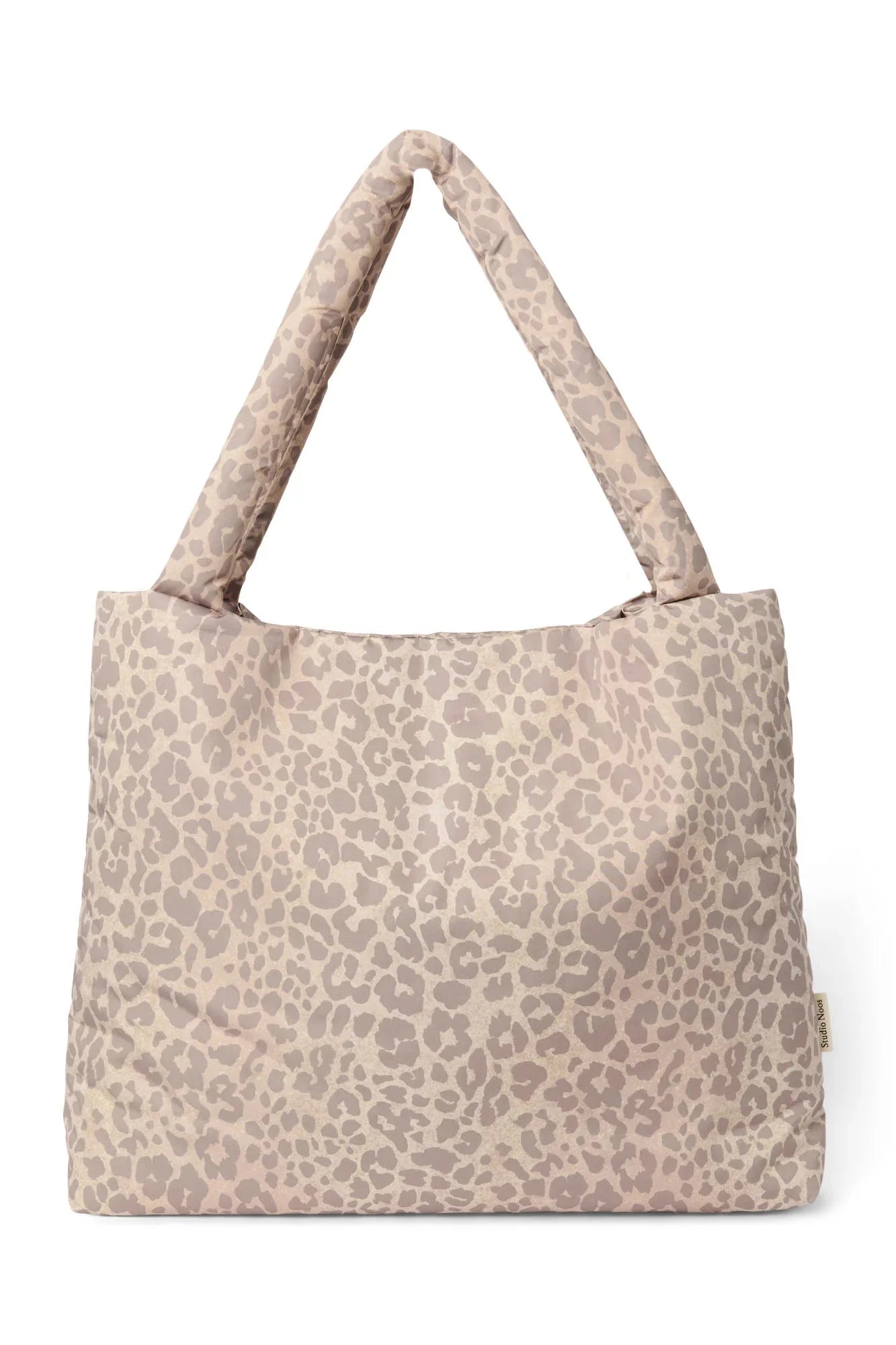 Taška STUDIO NOOS Tonal Beige Leopard Puffy | Lavly.cz