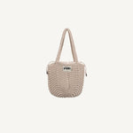 Taška THE STICKY SIS CLUB Crochet Bag Bone | Lavly.cz