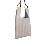 Taška THE STICKY SIS CLUB Knitted Stripes Marzipan + Sky | Lavly.cz