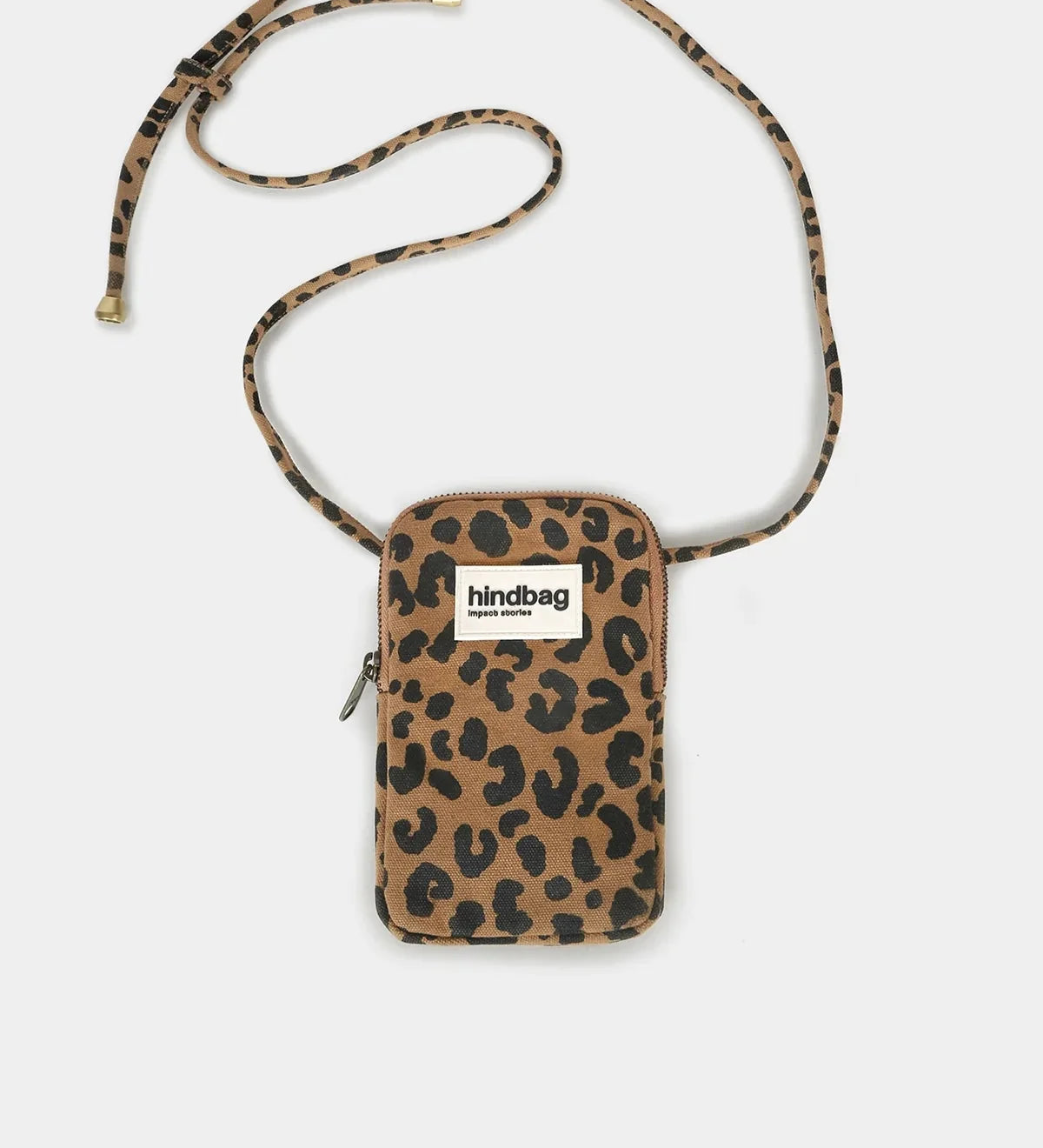 Taštička na mobil HINDBAG Bill Leopard Cinnamon | Lavly.cz