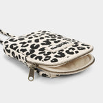 Taštička na mobil HINDBAG Bill Leopard Off - white | Stylové doplňky pro děti a ženy | Lavly.cz