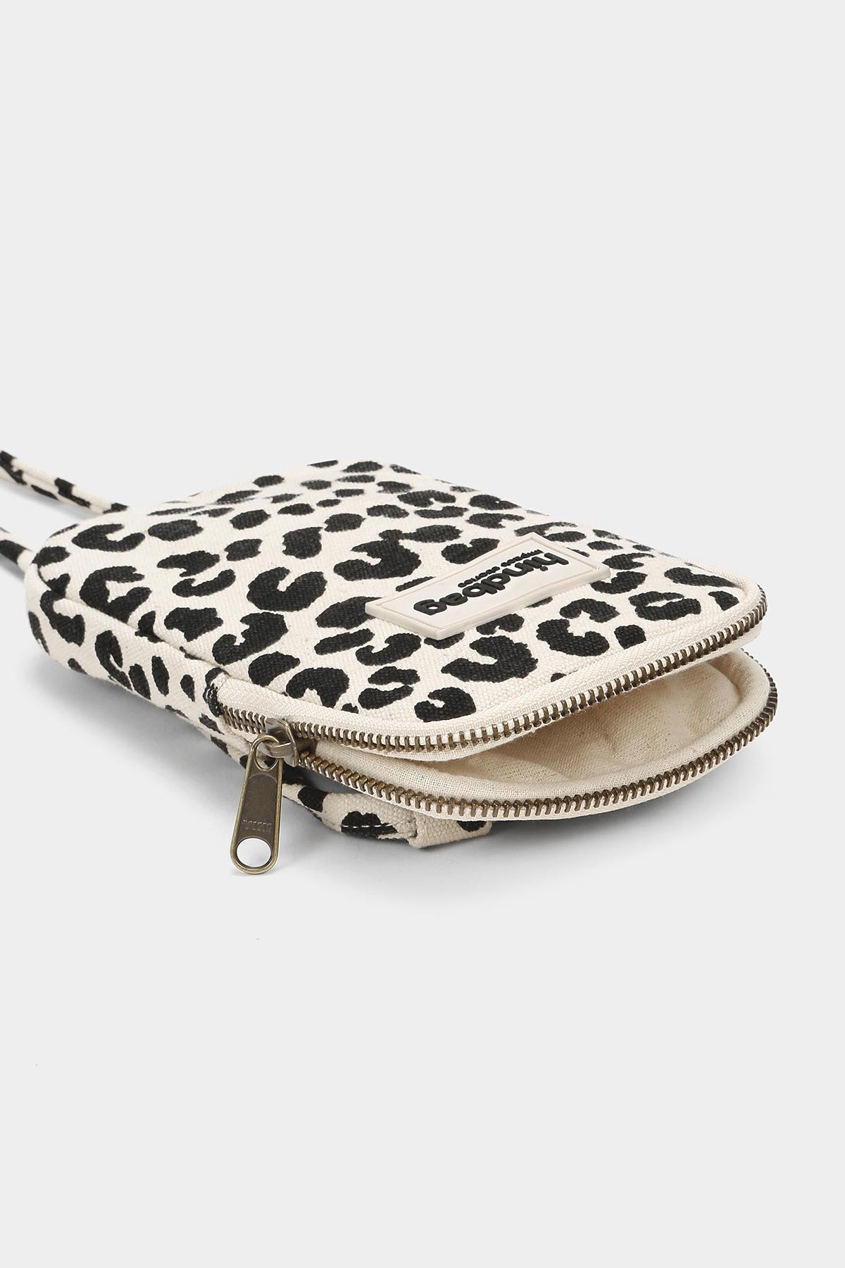 Taštička na mobil HINDBAG Bill Leopard Off - white | Stylové doplňky pro děti a ženy | Lavly.cz