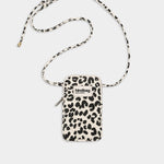 Taštička na mobil HINDBAG Bill Leopard Off - white | Stylové doplňky pro děti a ženy | Lavly.cz