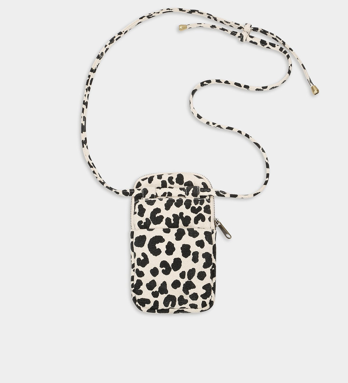 Taštička na mobil HINDBAG Bill Leopard Off - white | Stylové doplňky pro děti a ženy | Lavly.cz