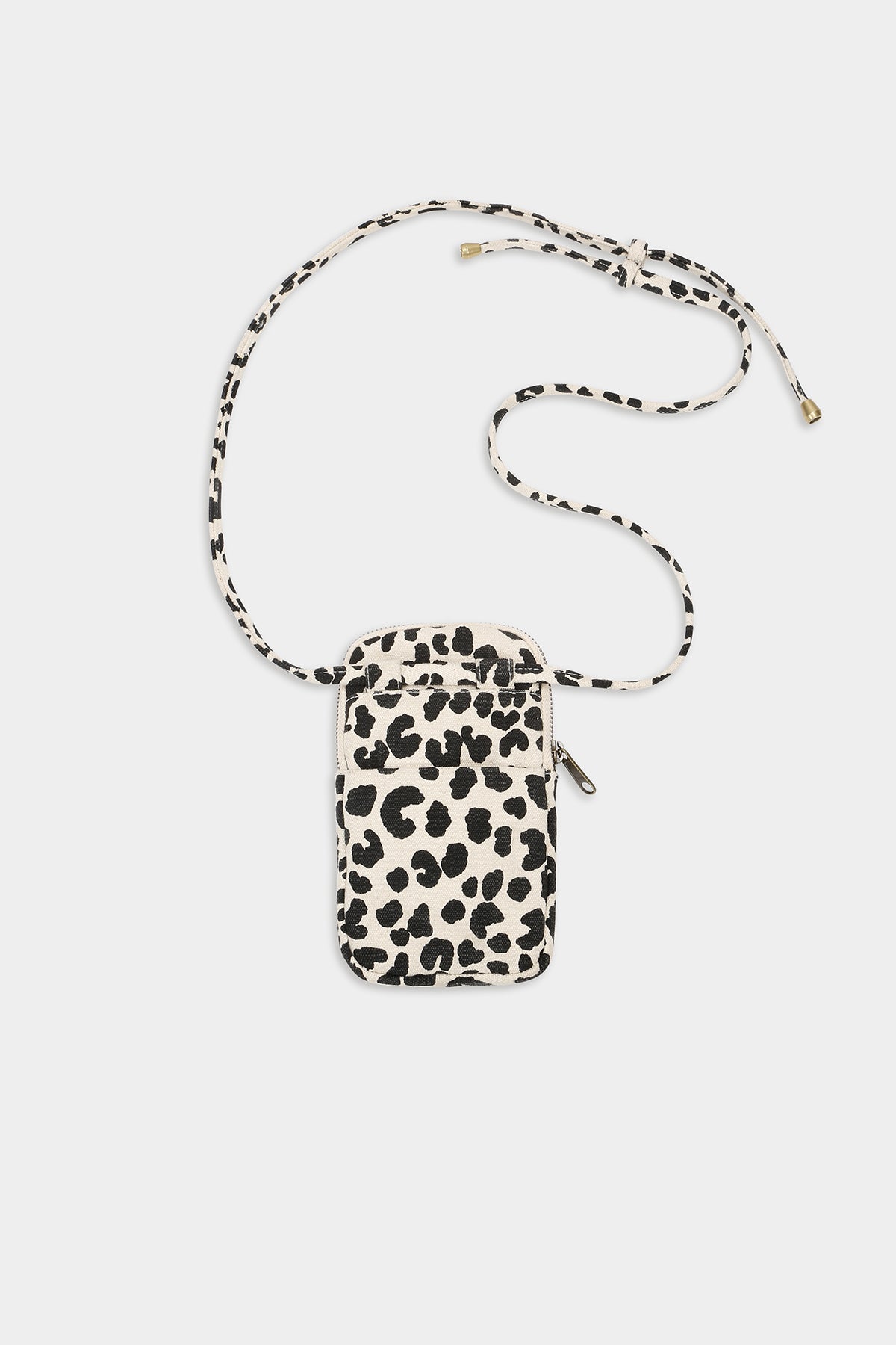 Taštička na mobil HINDBAG Bill Leopard Off - white | Stylové doplňky pro děti a ženy | Lavly.cz