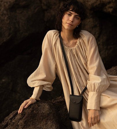 Taštička na mobil MONK&ANNA Black | Lavly.cz