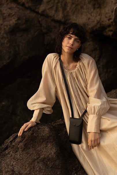 Taštička na mobil MONK&ANNA Black | Lavly.cz