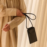 Taštička na mobil MONK&ANNA Black | Stylové doplňky pro děti a ženy | Lavly.cz