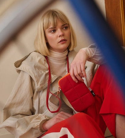 Taštička na mobil TINNE+MIA Luce Red | Lavly.cz