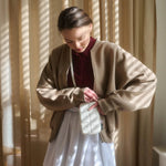 Taštička na mobil TINNE+MIA Luce Tyvek White | Lavly.cz