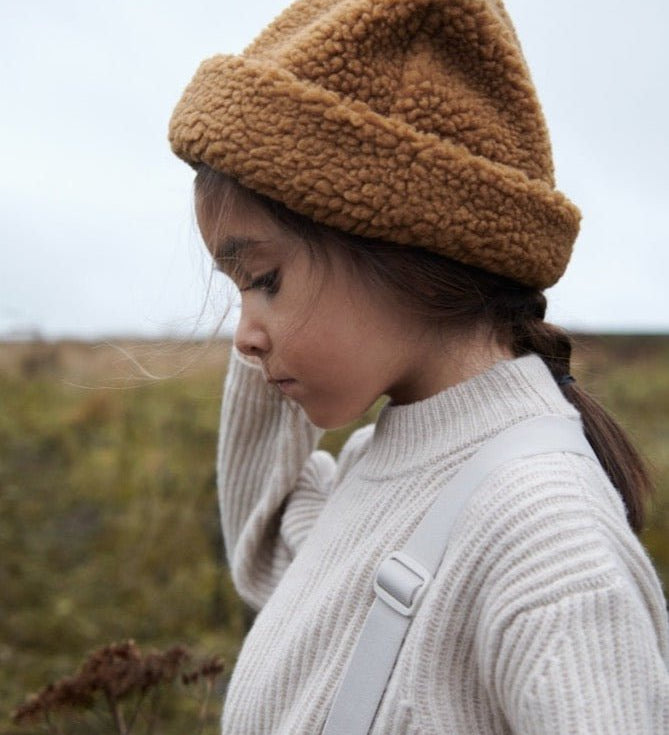 Teddy čepice LIEWOOD Bibi Golden Caramel | Stylové doplňky pro děti a ženy | Lavly.cz