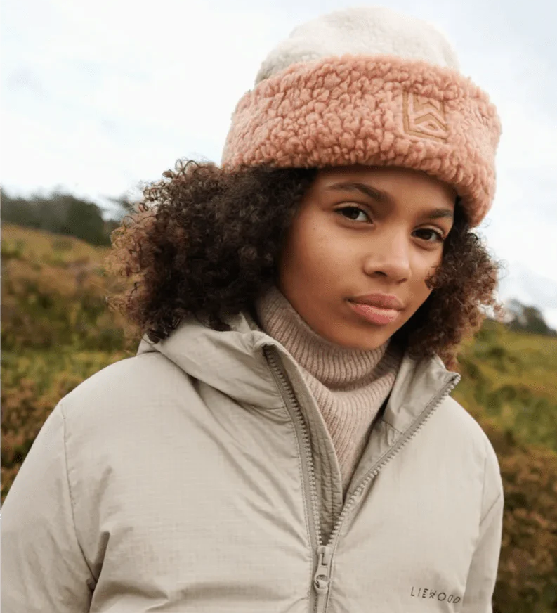 Teddy čepice LIEWOOD Selene Tuscany Rose Mix | Stylové doplňky pro děti a ženy | Lavly.cz