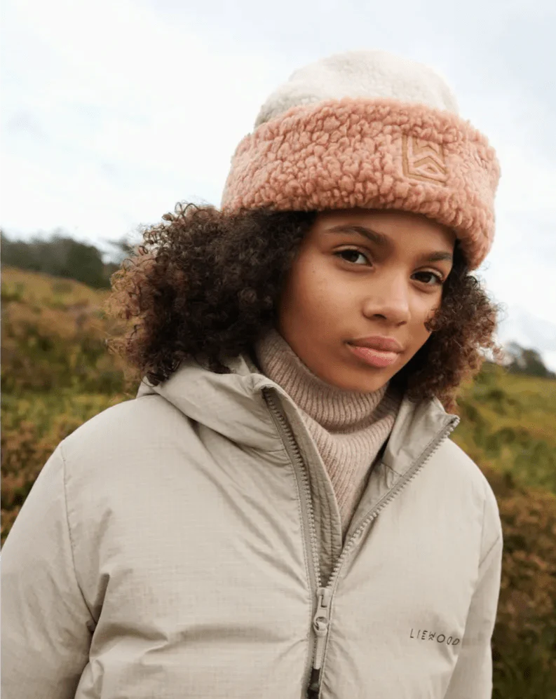 Teddy čepice LIEWOOD Selene Tuscany Rose Mix | Stylové doplňky pro děti a ženy | Lavly.cz