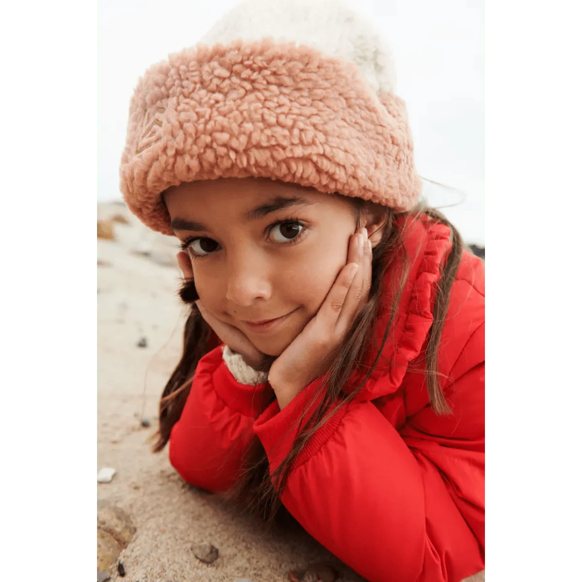 Teddy čepice LIEWOOD Selene Tuscany Rose Mix | Stylové doplňky pro děti a ženy | Lavly.cz