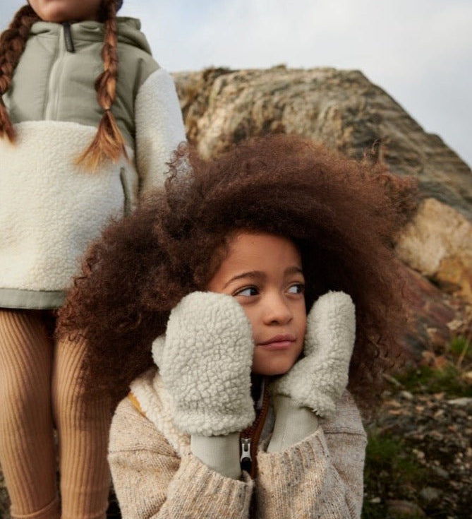 Teddy palčáky LIEWOOD Coy Khaki | Stylové doplňky pro děti a ženy | Lavly.cz