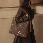 Teddy taška STUDIO NOOS Brown Hearts | Stylové doplňky pro děti a ženy | Lavly.cz