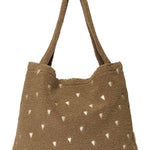 Teddy taška STUDIO NOOS Brown Hearts | Stylové doplňky pro děti a ženy | Lavly.cz