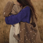 Teddy taška STUDIO NOOS Brown Hearts | Stylové doplňky pro děti a ženy | Lavly.cz