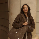 Teddy taška STUDIO NOOS Brown Hearts | Stylové doplňky pro děti a ženy | Lavly.cz