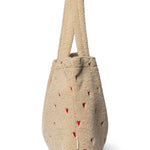 Teddy taška STUDIO NOOS Ecru Hearts | Stylové doplňky pro děti a ženy | Lavly.cz