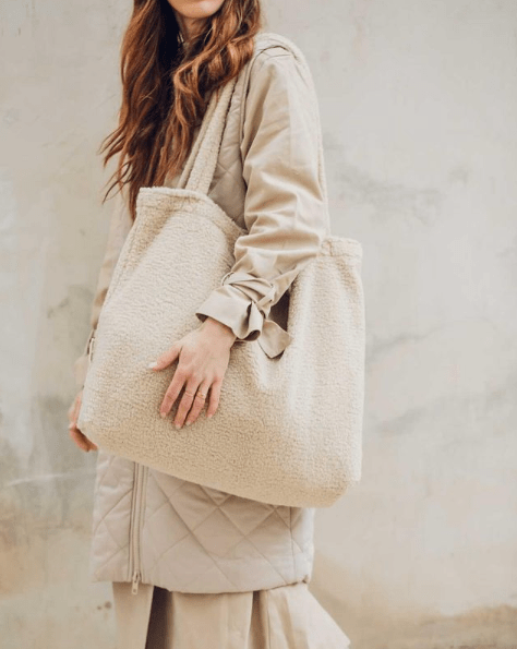 Teddy taška STUDIO NOOS Ecru | Stylové doplňky pro děti a ženy | Lavly.cz