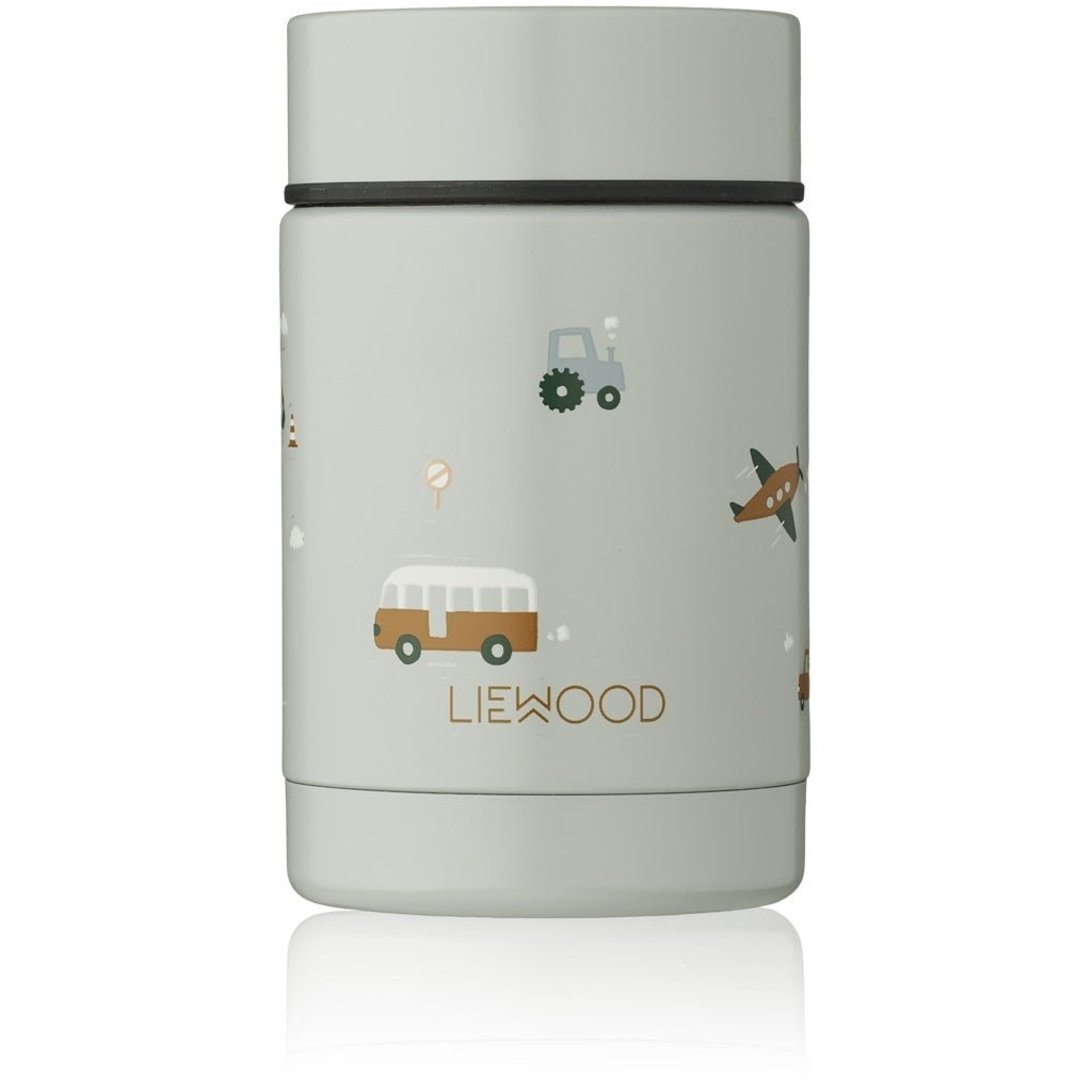 Termo - dóza LIEWOOD Nadja Dopravní prostředky 250 ml | Stylové doplňky pro děti a ženy | Lavly.cz