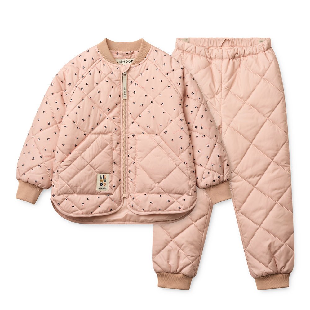 Termo souprava LIEWOOD Zella Mini Cherry Heart / Rosey | Lavly.cz