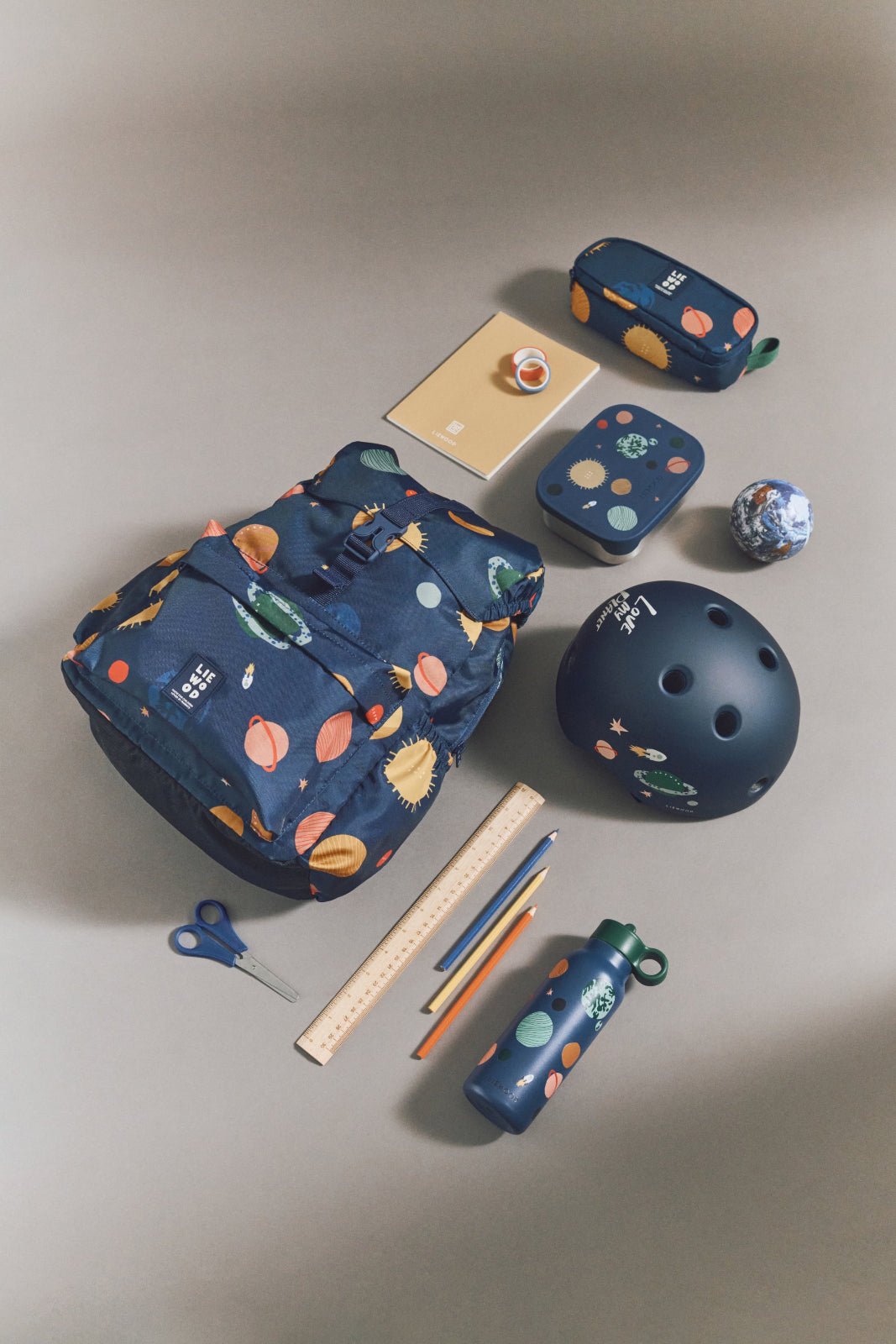 Termoska LIEWOOD Falk Universe / Classic Navy 350 ml | Stylové doplňky pro děti a ženy | Lavly.cz