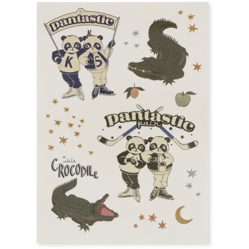 Tetovačky KONGES SLOJD Dino Ciel Étoilé | Stylové doplňky pro děti a ženy | Lavly.cz