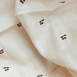 Tři mušelínové pleny KONGES SLOJD Cherry | Stylové doplňky pro děti a ženy | Lavly.cz