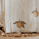 Tři mušelínové pleny KONGES SLOJD Lemon | Stylové doplňky pro děti a ženy | Lavly.cz