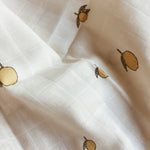 Tři mušelínové pleny KONGES SLOJD Lemon | Stylové doplňky pro děti a ženy | Lavly.cz