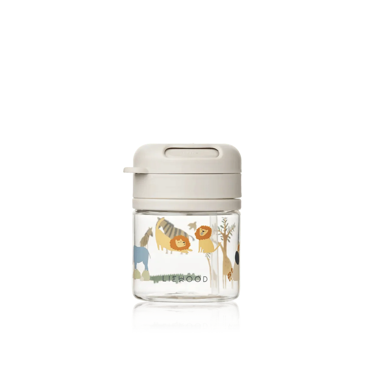 Tritanový nevylévací hrnek s brčkem LIEWOOD Pavia | Stylové doplňky pro děti a ženy | Lavly.cz