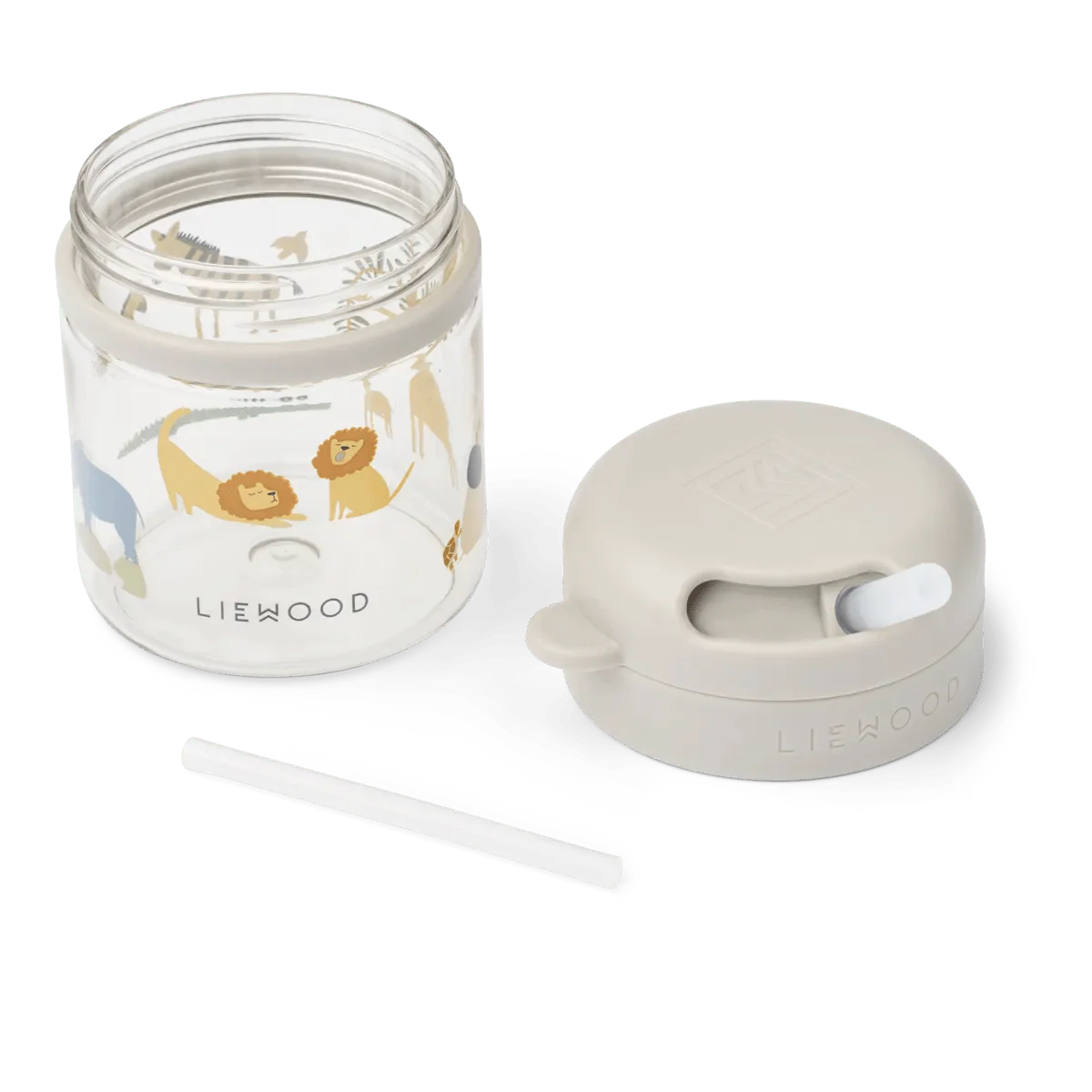 Tritanový nevylévací hrnek s brčkem LIEWOOD Pavia | Stylové doplňky pro děti a ženy | Lavly.cz