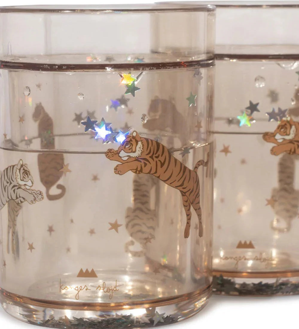 Třpytivé hrníčky KONGES SLOJD Safari 2 kusy | Stylové doplňky pro děti a ženy | Lavly.cz