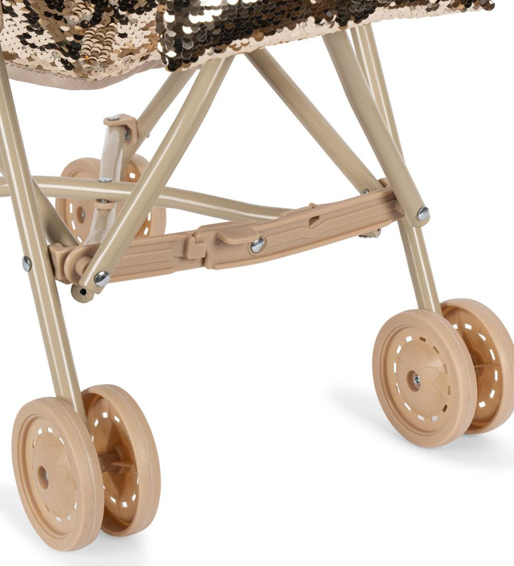 Třpytivý kočárek pro panenky KONGES SLOJD Sparkly Cherry | Stylové doplňky pro děti a ženy | Lavly.cz