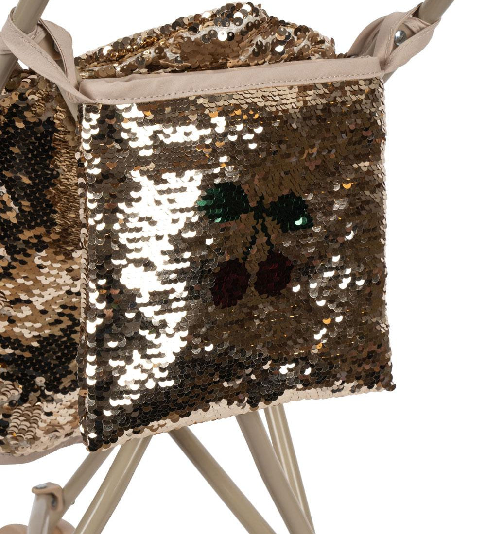 Třpytivý kočárek pro panenky KONGES SLOJD Sparkly Cherry | Stylové doplňky pro děti a ženy | Lavly.cz