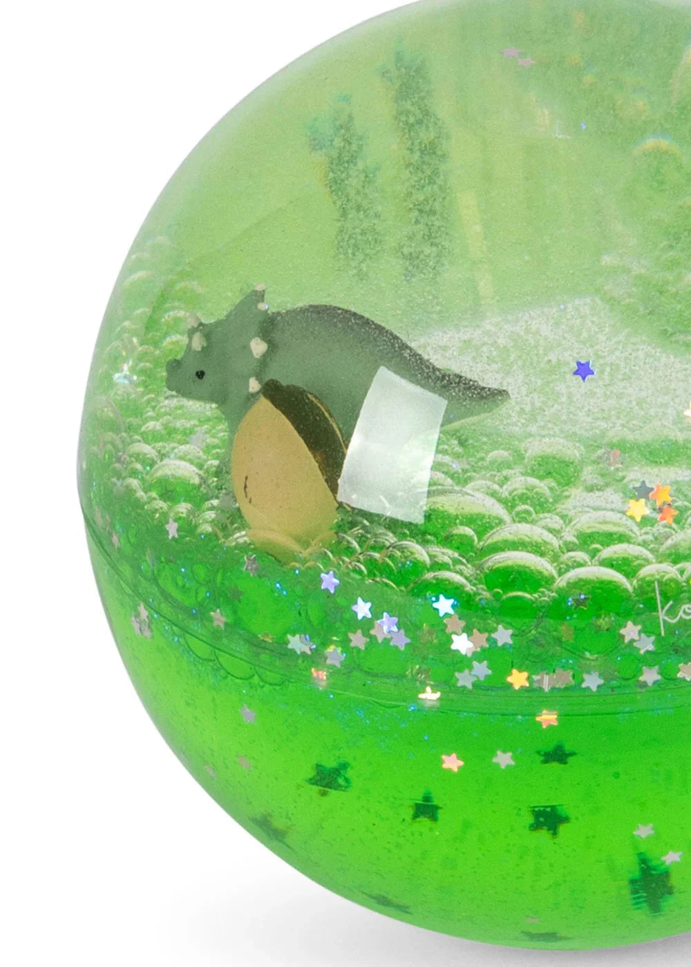 Třpytivý míček s vodou KONGES SLOJD Lemon | Lavly.cz
